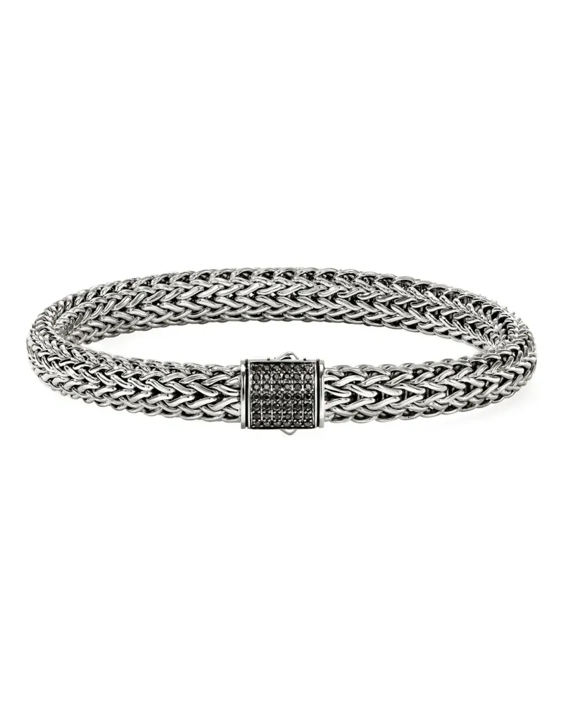 John Hardy sterling silver Icon sapphire bracelet - Silber Silber