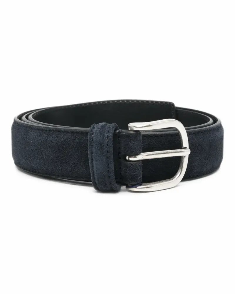 Anderson's Gürtel aus Wildleder - Blau Blau