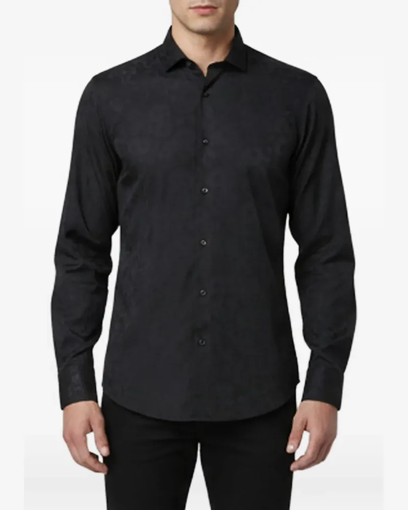 Philipp Plein patterned shirt - Schwarz Schwarz