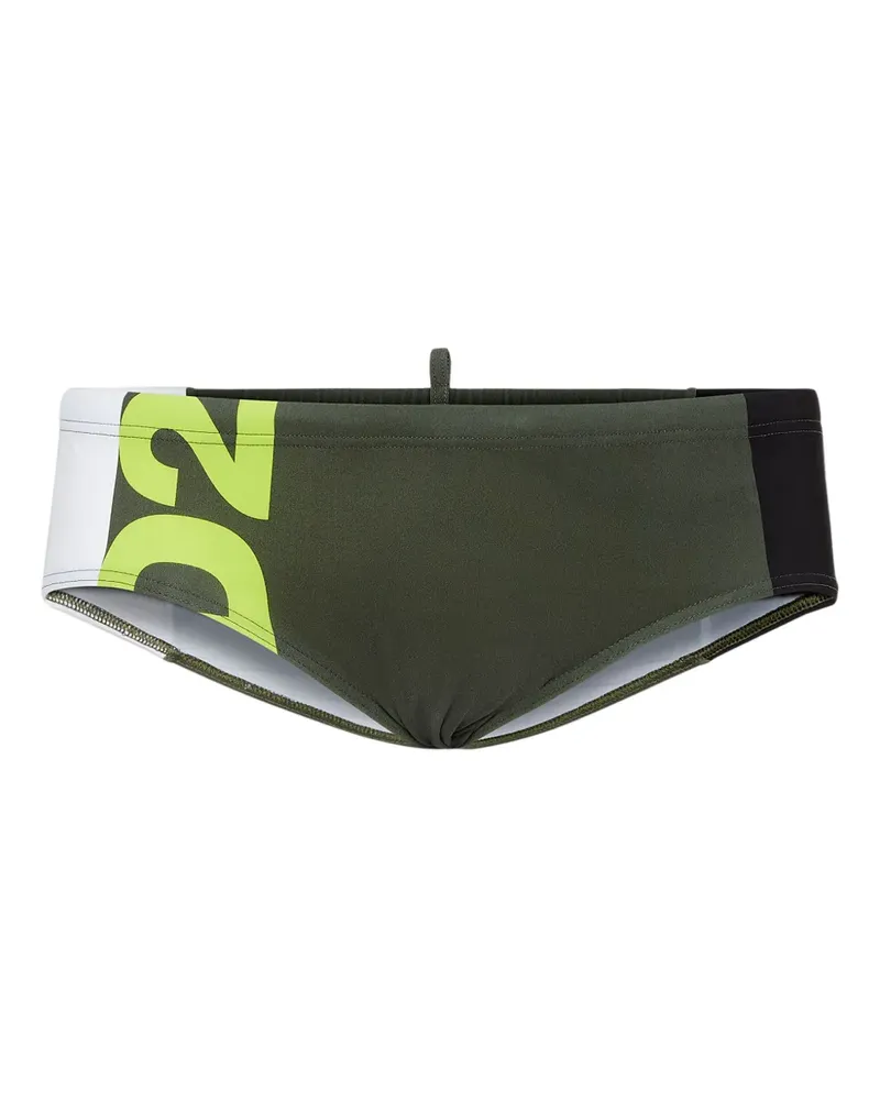 Dsquared2 logo swim trunks - Grün Grün