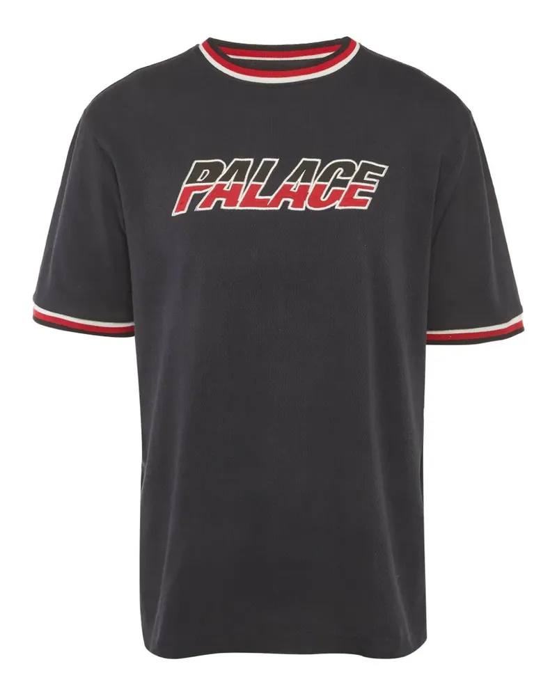 PALACE T-Shirt mit Logo-Stickerei - Grau Grau