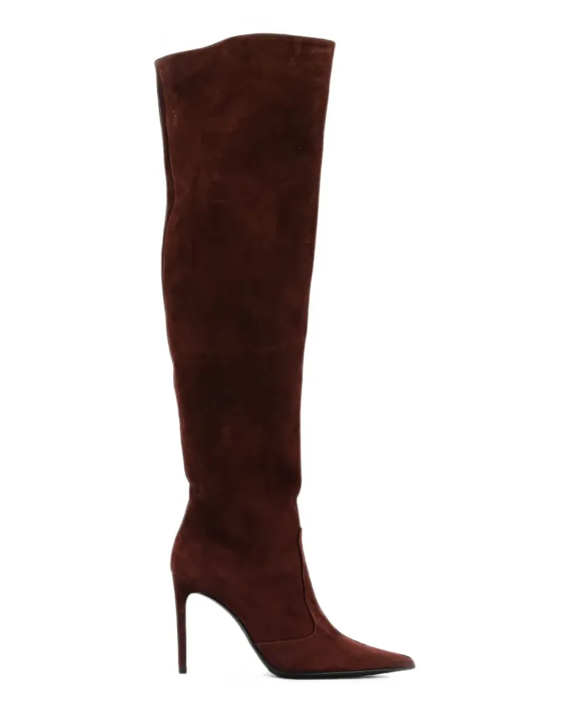 Paul Warmer Patrice Overknee-Stiefel - Rot Rot