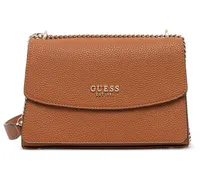 Calista Umhängetasche mit Kettenriemen - Braun