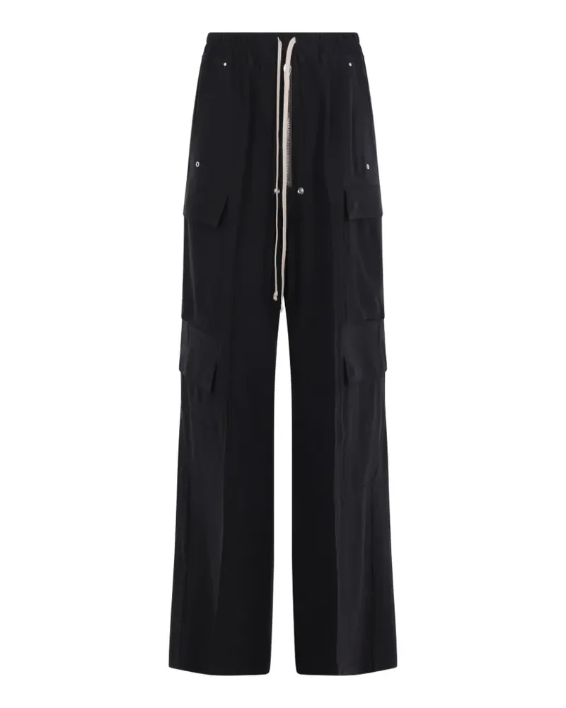 Rick Owens Cargo Belas Hose mit Cargotaschen - Schwarz Schwarz