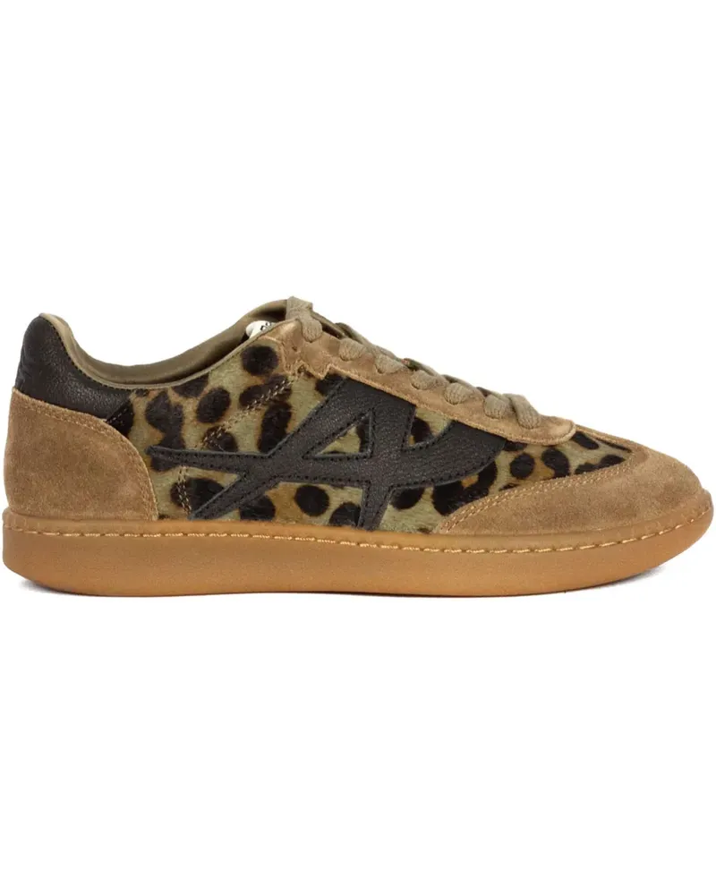 ash Sunset Sneakers mit Animal-Print - Braun Braun