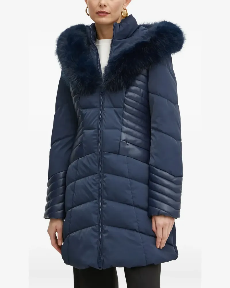 Guess Gesteppte Oxana Jacke - Blau Blau