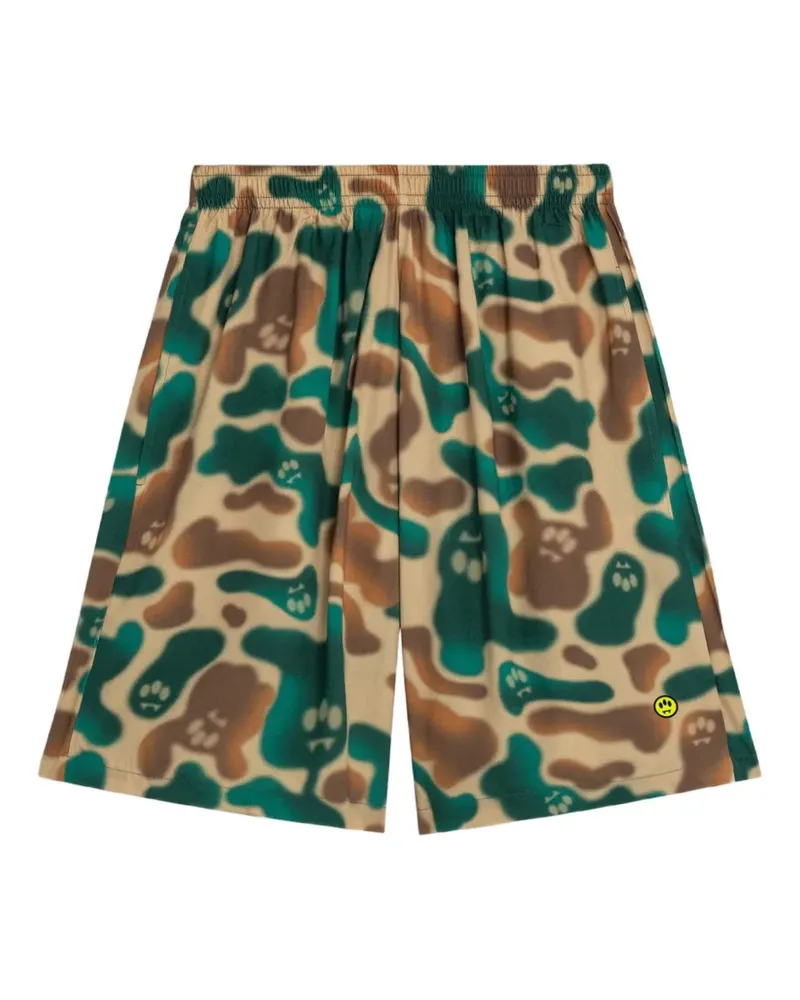 BARROW Shorts mit Camouflage-Print - Nude Nude