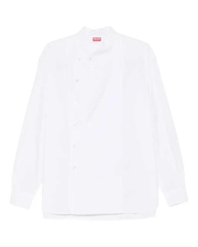 Kenzo Klassisches Hemd - Weiß Weiß