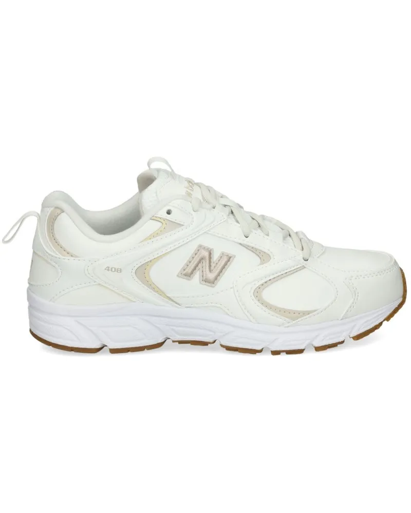New Balance Logo Sneakers - Weiß Weiß