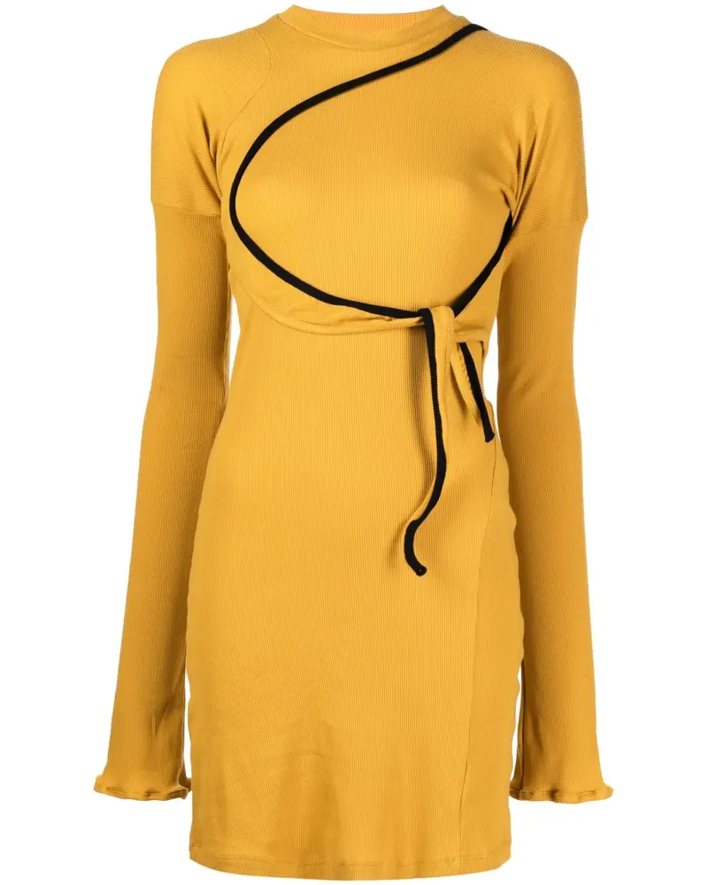 OTTOLINGER Geripptes Strickkleid - Orange Orange