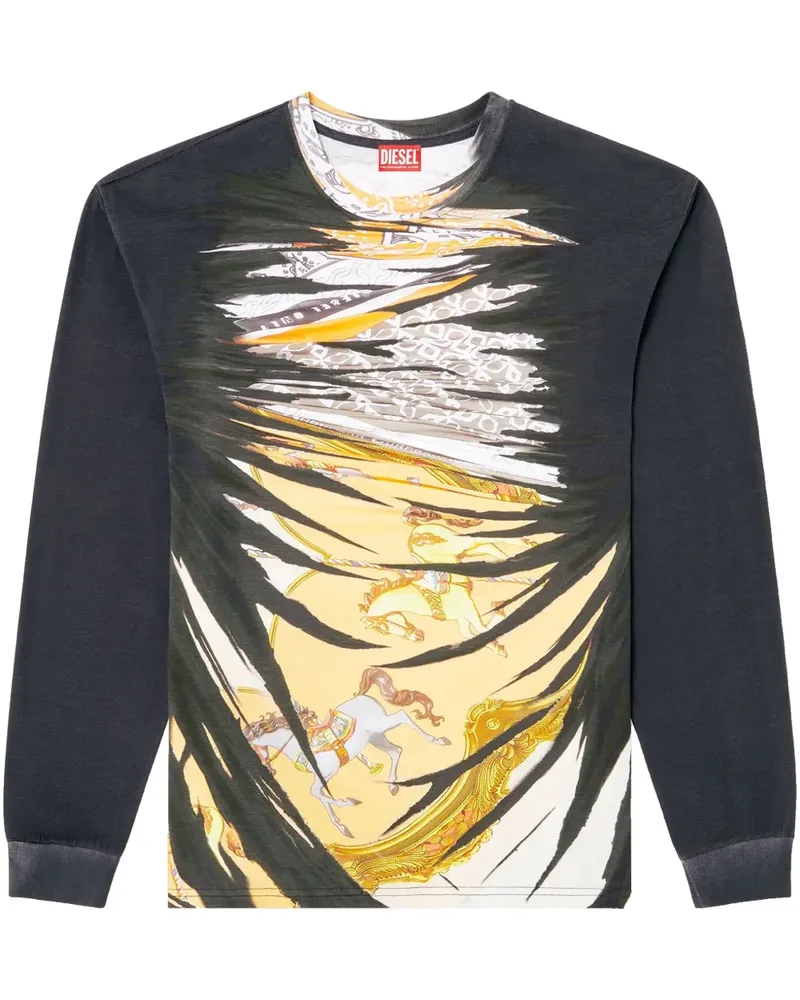 Diesel T-Boxt T-Shirt - Schwarz Schwarz
