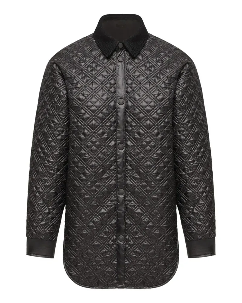Moncler quilted shirt - Schwarz Schwarz