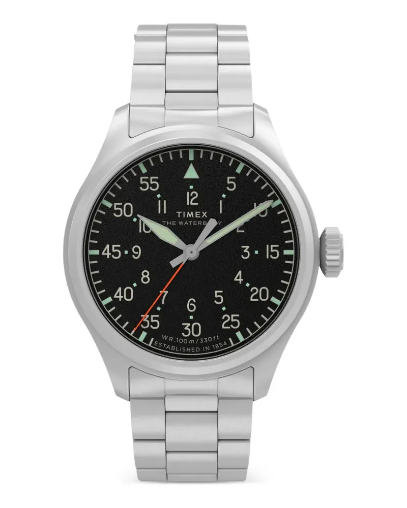 Timex Waterbury Ace Armbanduhr 41mm - Schwarz Schwarz