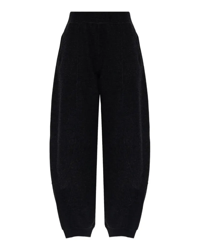 Max Mara Jogginghose aus Wolle und Kaschmir - Grau Grau