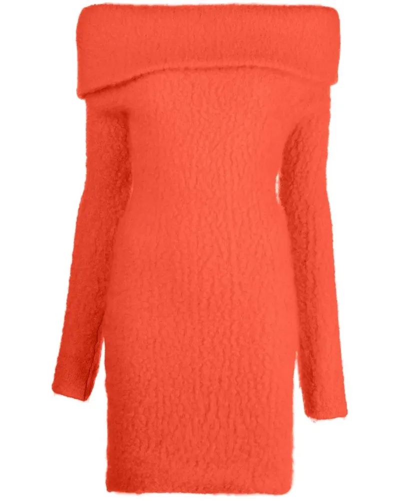 Isabel Marant Schulterfreies Strickkleid - Orange Orange