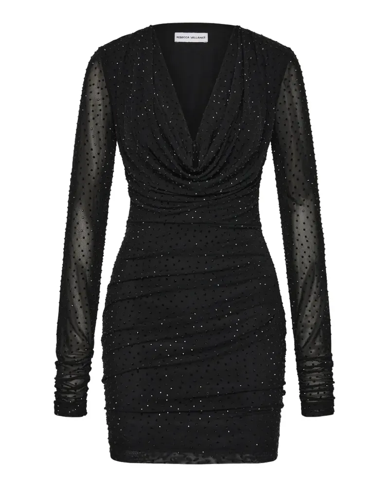 Rebecca Vallance Stardust mini dress - Schwarz Schwarz
