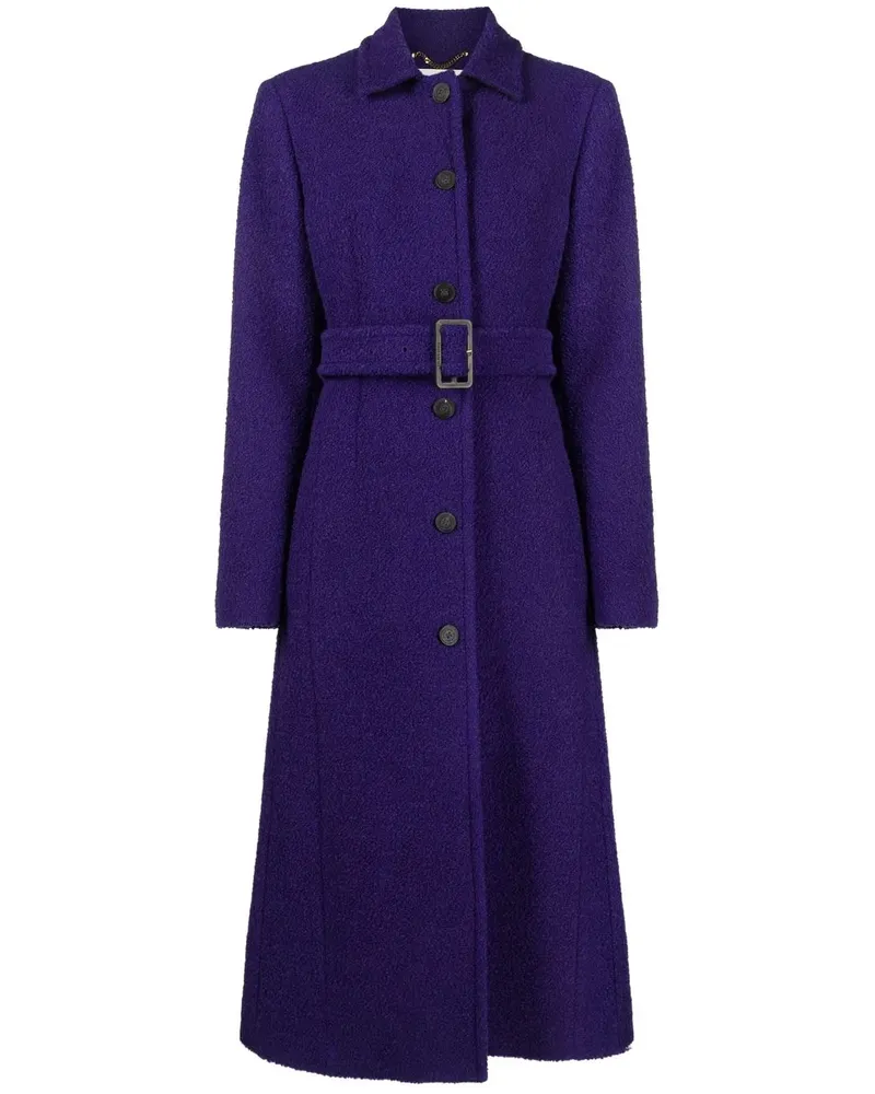 Golden Goose Mantel mit Gürtel - Violett Violett