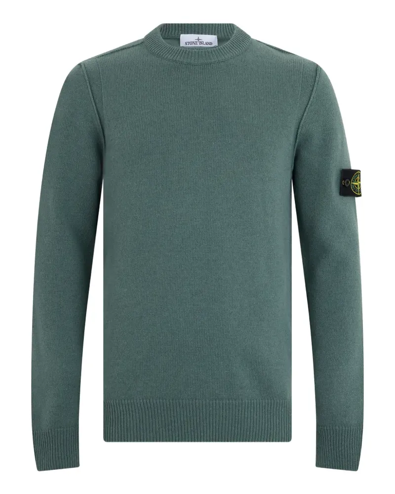 Stone Island 5100072 lambswool jumper - Grün Grün