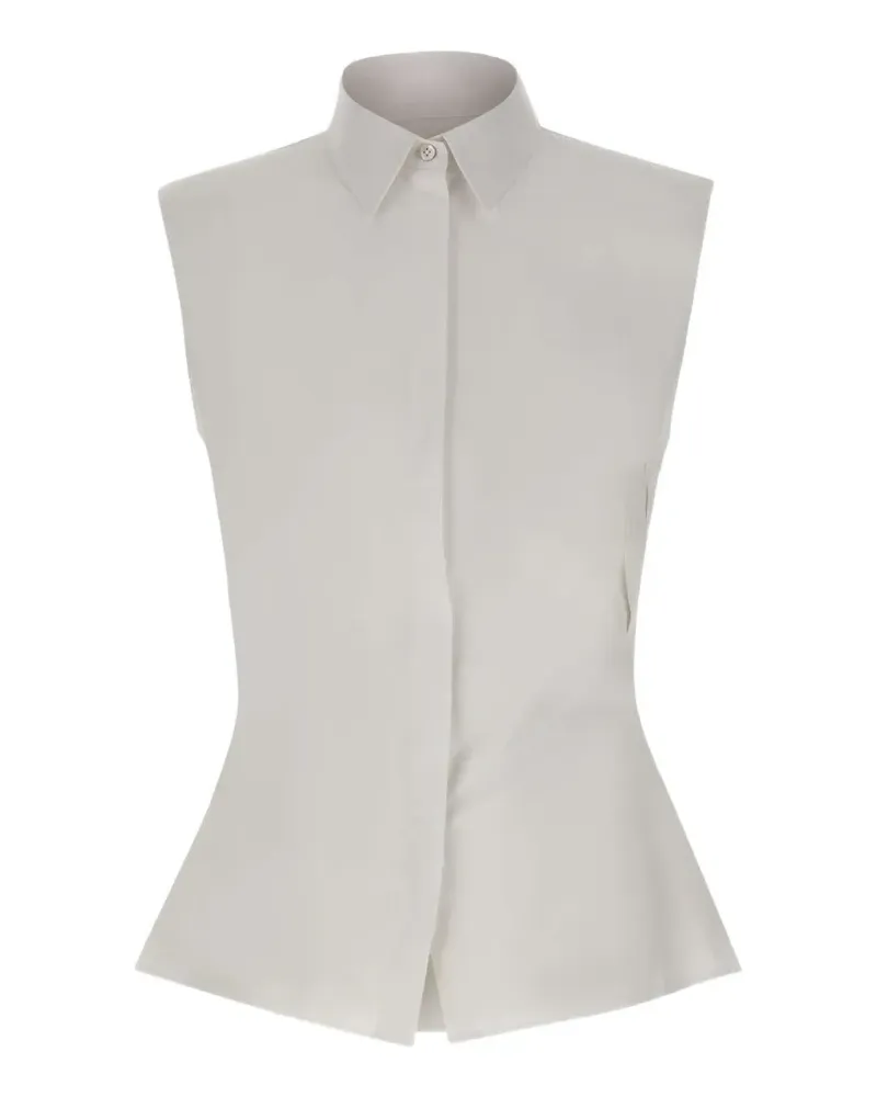 HUGO BOSS sleeveless shirt - Weiß Weiß