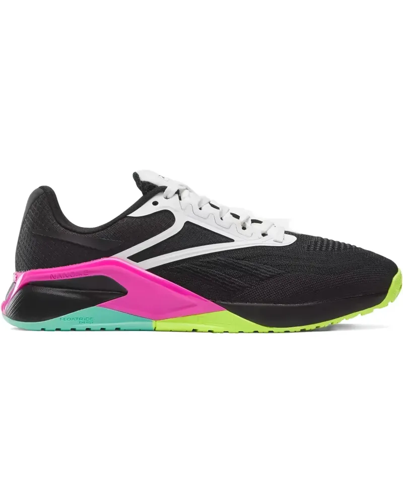 Reebok Nano X2 Black/Laser Lime/Laser Pink Sneakers - Schwarz Schwarz