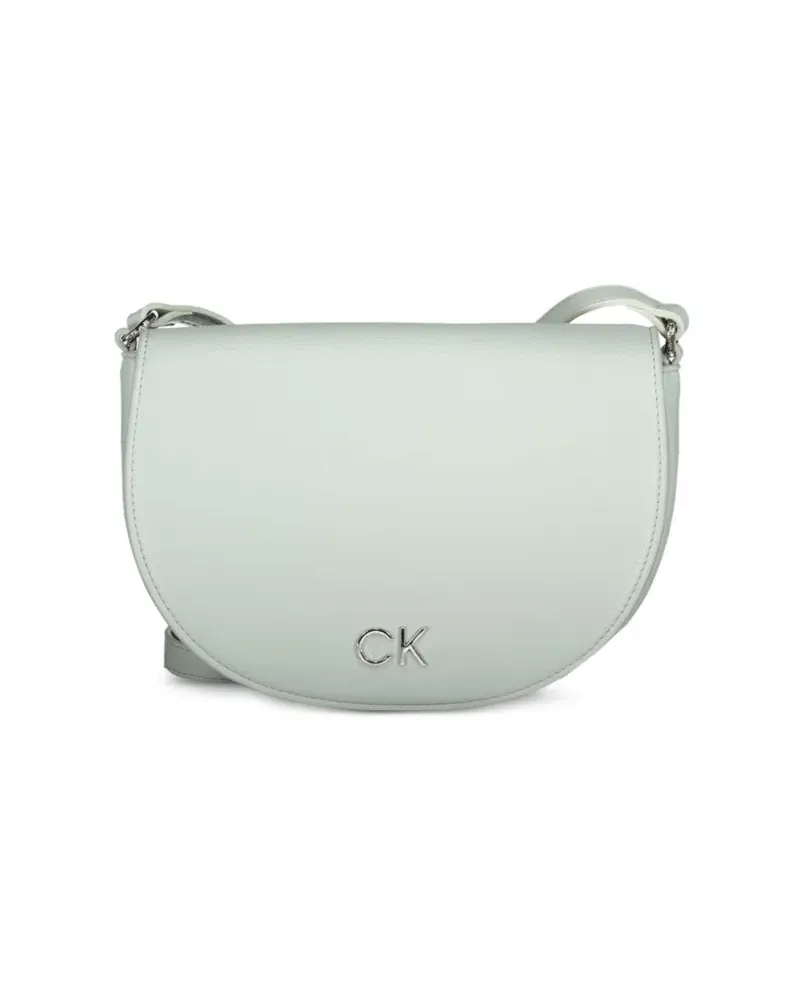 Calvin Klein logo-plaque crossbody bag - Grün Grün