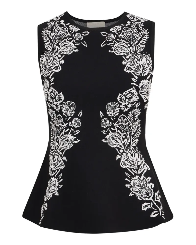 Ulla Johnson Vanna jacquard top - Schwarz Schwarz