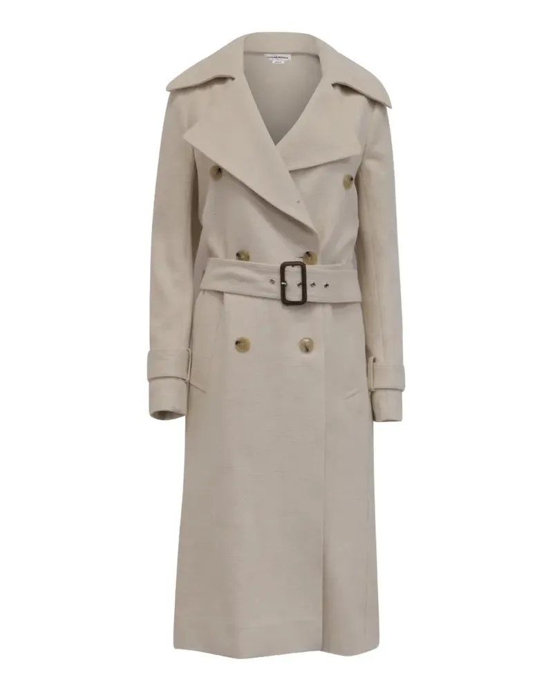 Victoria Beckham Trenchcoat mit Gürtel - Nude Nude