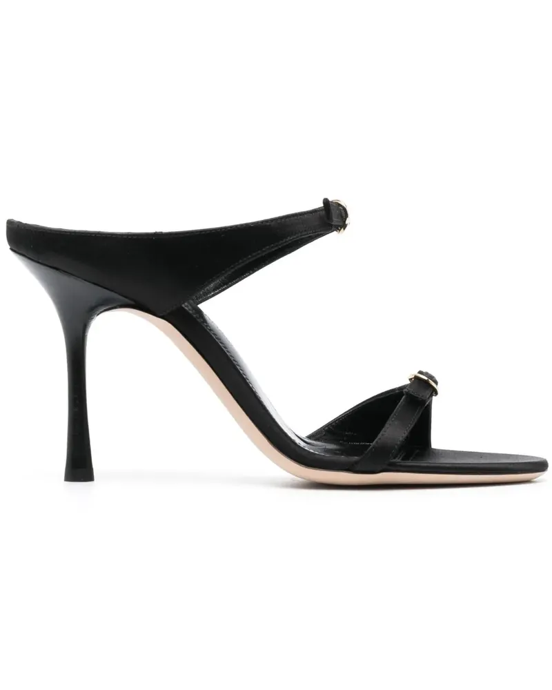 Victoria Beckham Stiefel mit Schnalle - Schwarz Schwarz