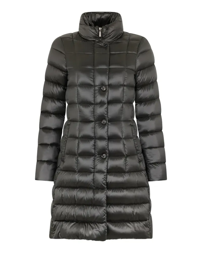 MOORER button-front padded coat - Schwarz Schwarz