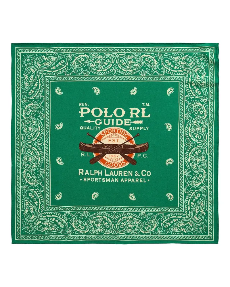 Ralph Lauren Bandana mit grafischem Print - Grün Grün