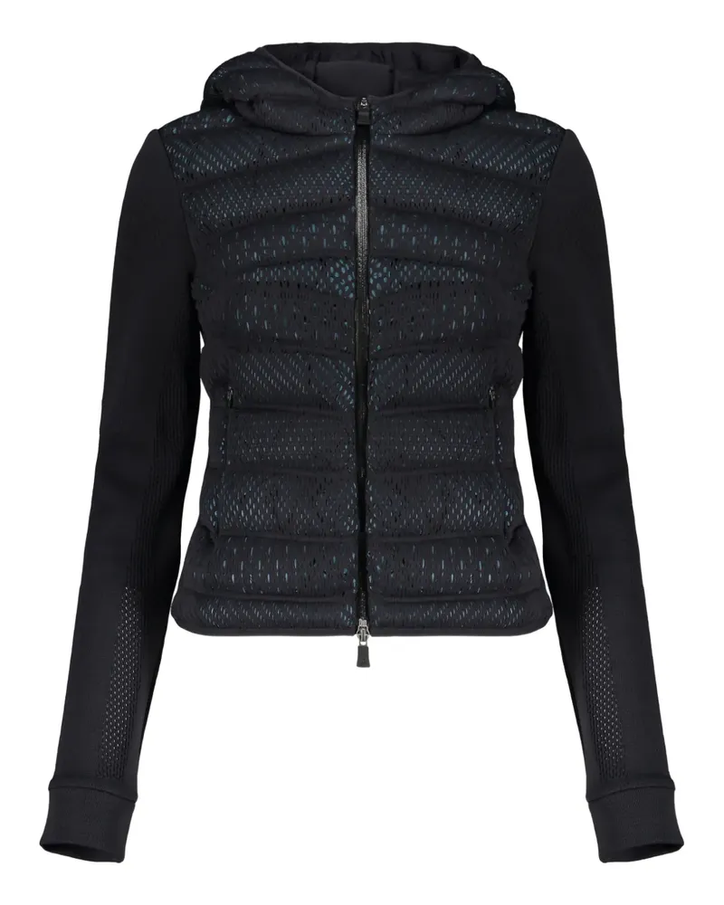 Herno hooded zip jacket - Schwarz Schwarz