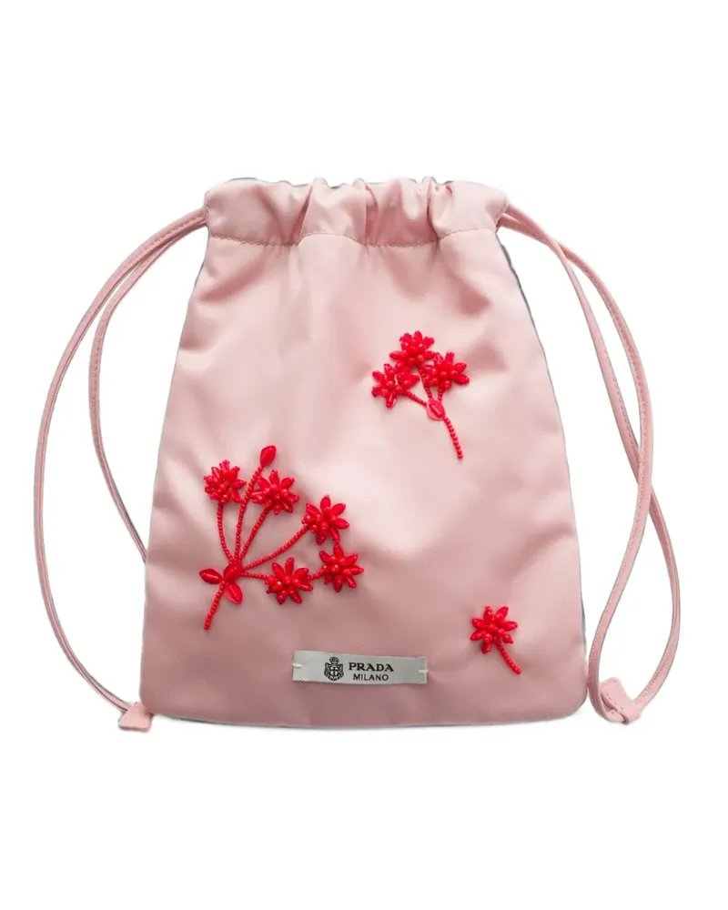 Prada Handyhülle aus Re-Nylon - Rosa Rosa