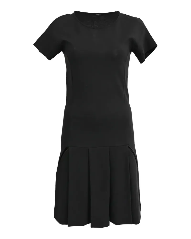 Theory scoop-neck drop-waist dress - Schwarz Schwarz