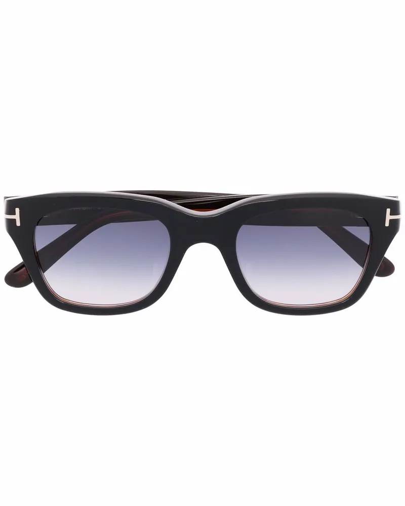 Tom Ford Eckige Sonnenbrille mit Farbverlauf - Braun Braun