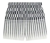 Shorts mit geometrischem Print