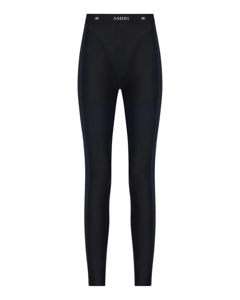 Amiri Leggings mit Logo-Bund - Schwarz Schwarz