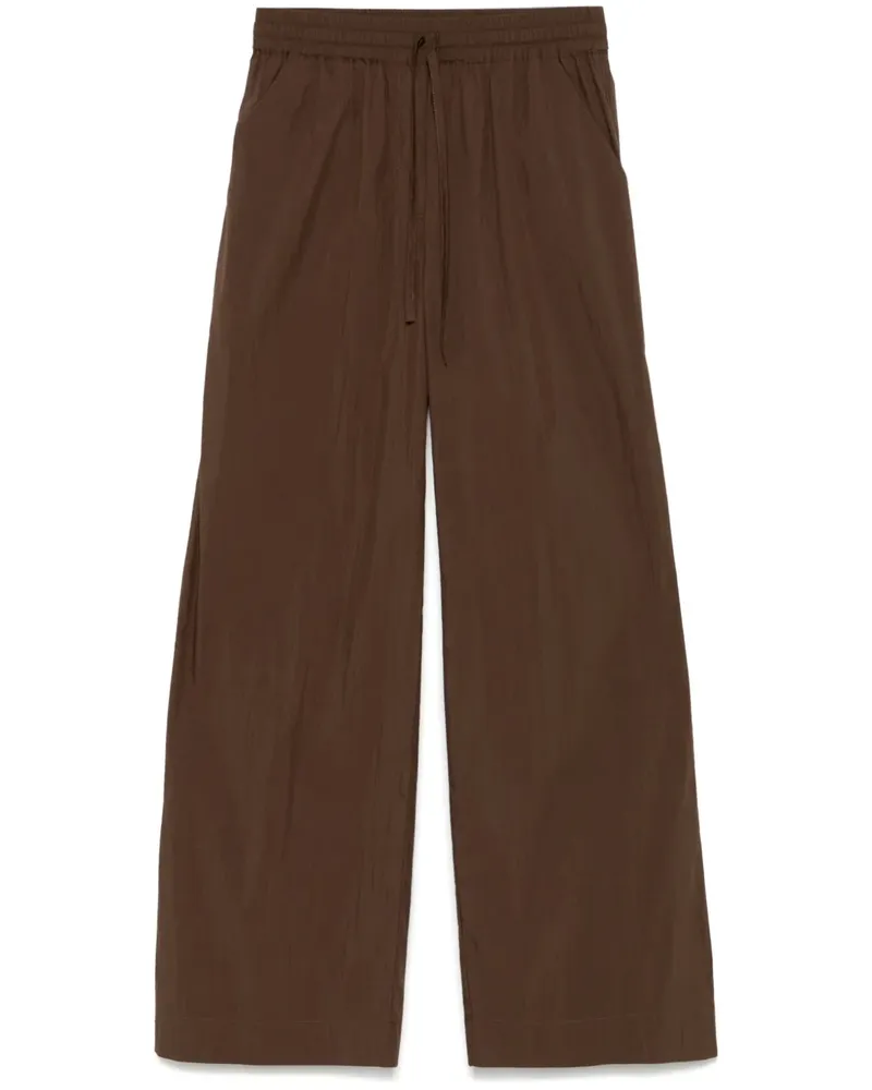 P.A.R.O.S.H. P.A.R.O H. Popeline-Hose - Braun Braun