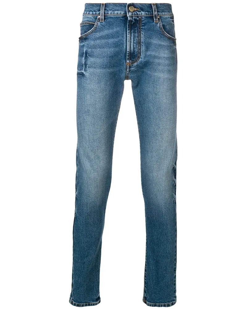 PAURA Jeans mit schmalem Bein - Blau Blau