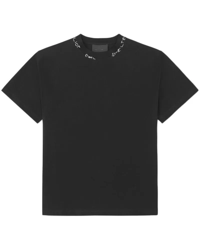 Heliot Emil Chrono T-Shirt - Schwarz Schwarz