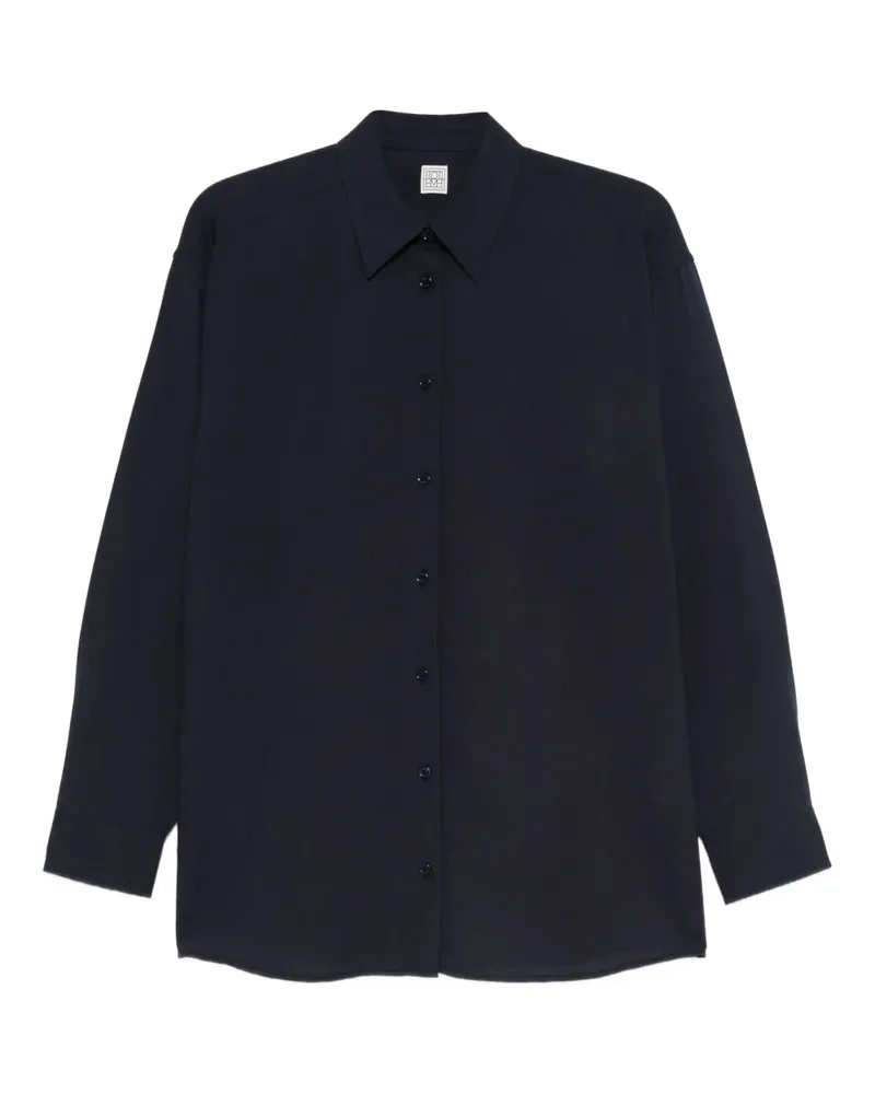 Totême Classic Fluid Hemd - Blau Blau