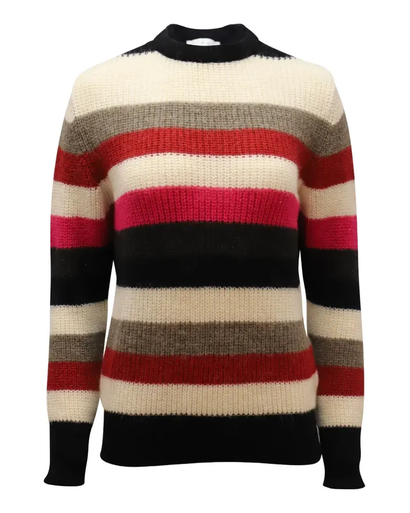 IRO small ribbed striped sweater - Nude Nude