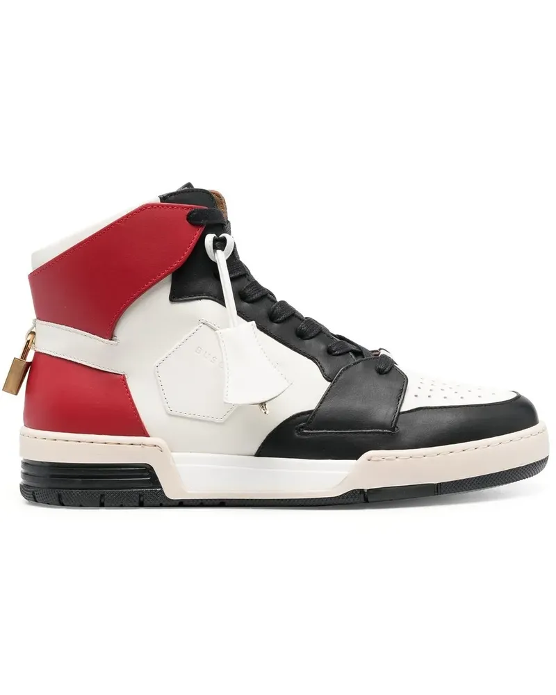 Buscemi Sneakers in Colour-Block-Optik - Weiß Weiß