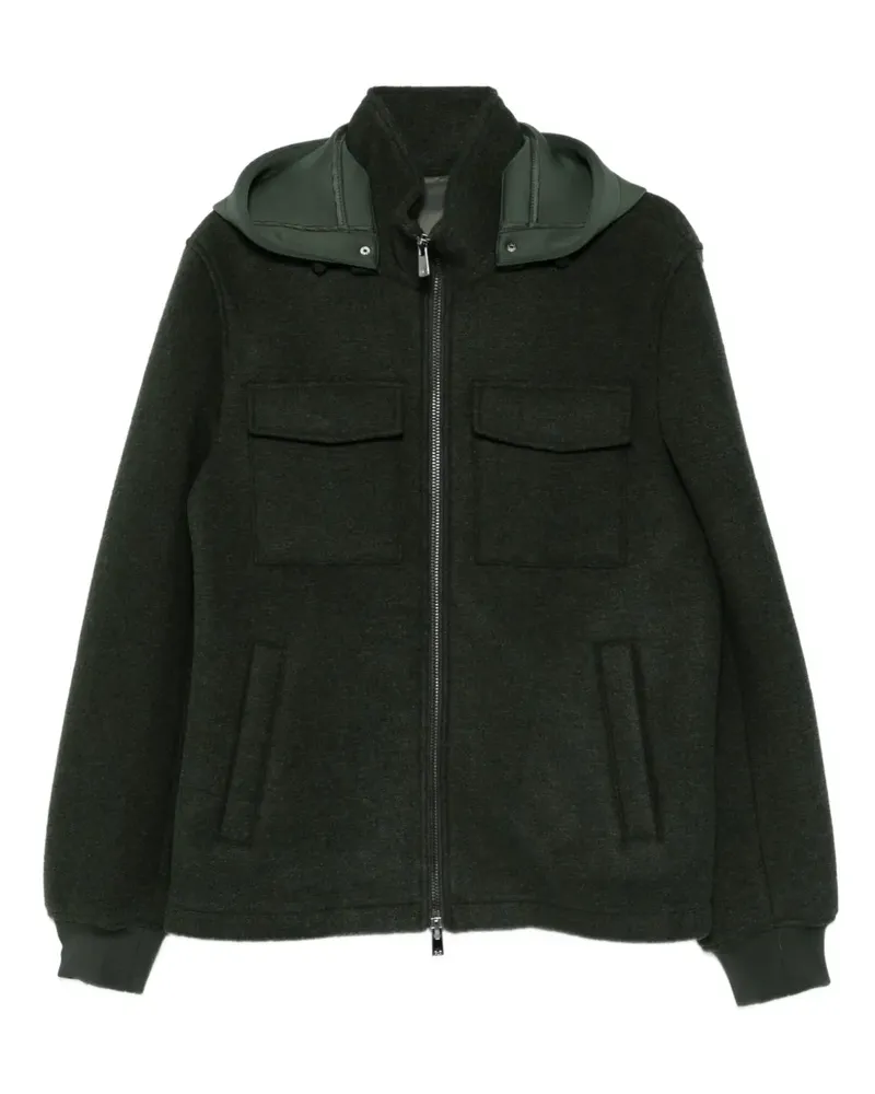 Manuel Ritz Bomberjacke mit Kapuze - Grün Grün