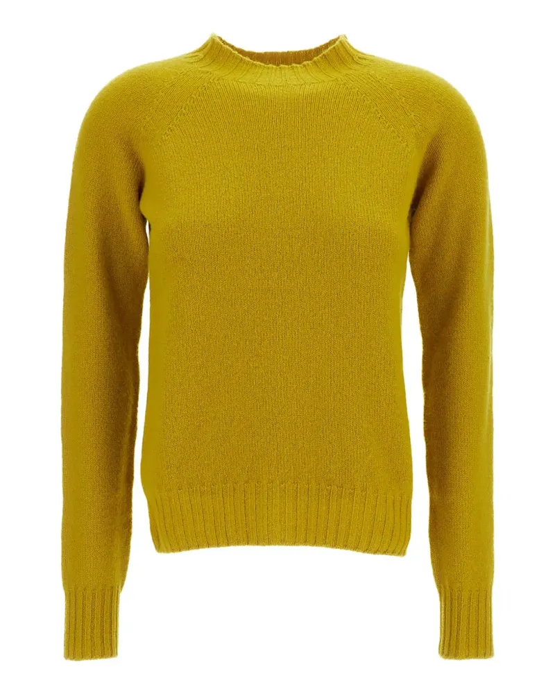 Drumohr  mock-neck raglan-sleeve sweater - Gelb Gelb