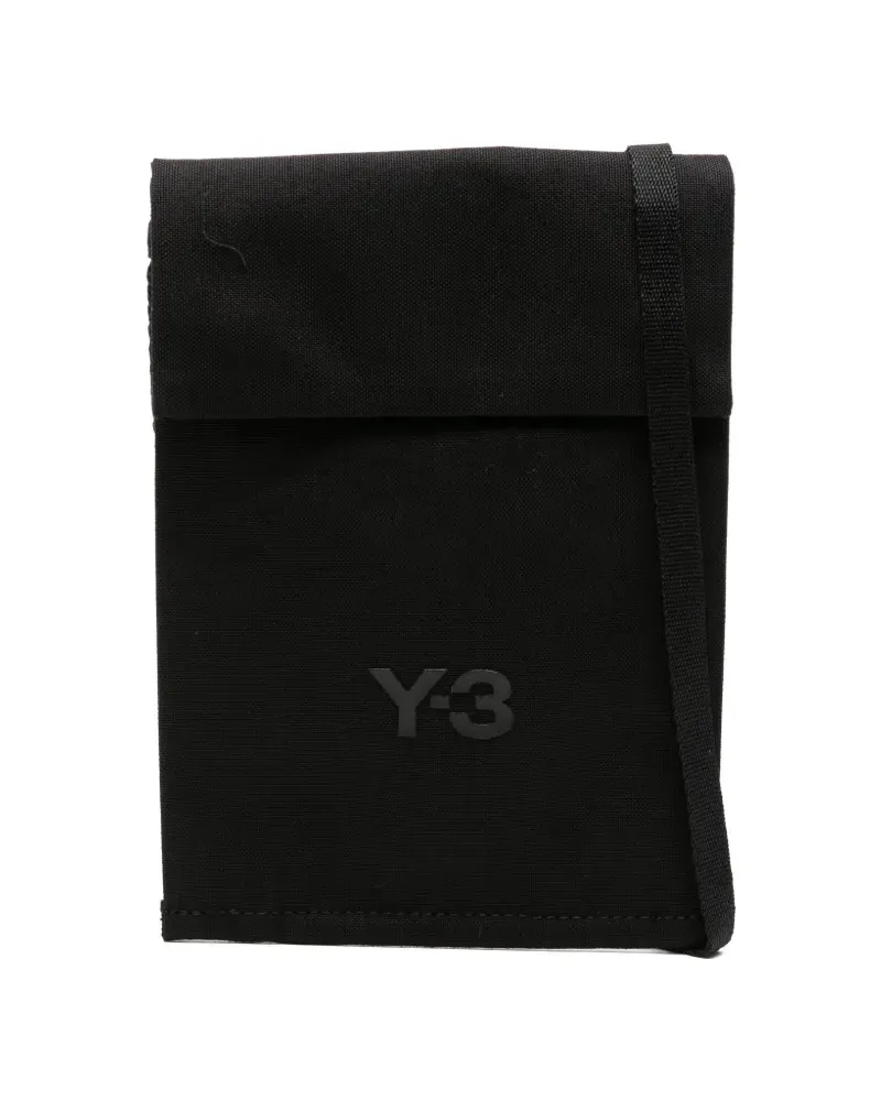 Y-3 X-Body Kuriertasche mit Logo-Print - Schwarz Schwarz