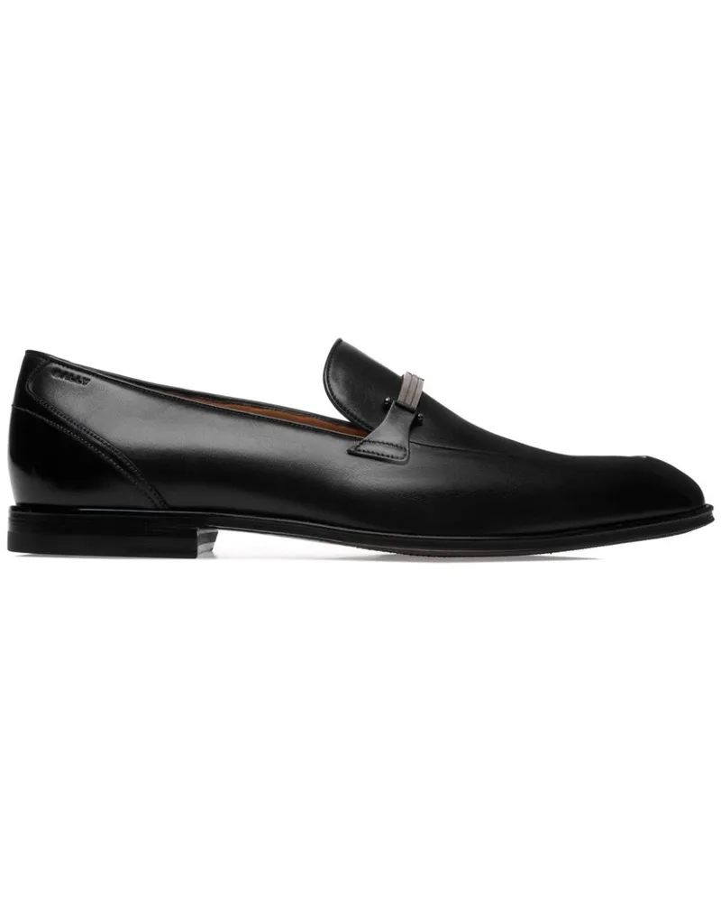 Bally Westminster Loafer aus Leder - Schwarz Schwarz