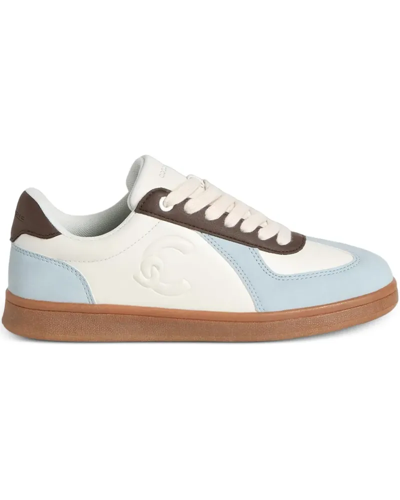 Coccinelle C-Style 90 Sneakers mit Logo - Weiß Weiß