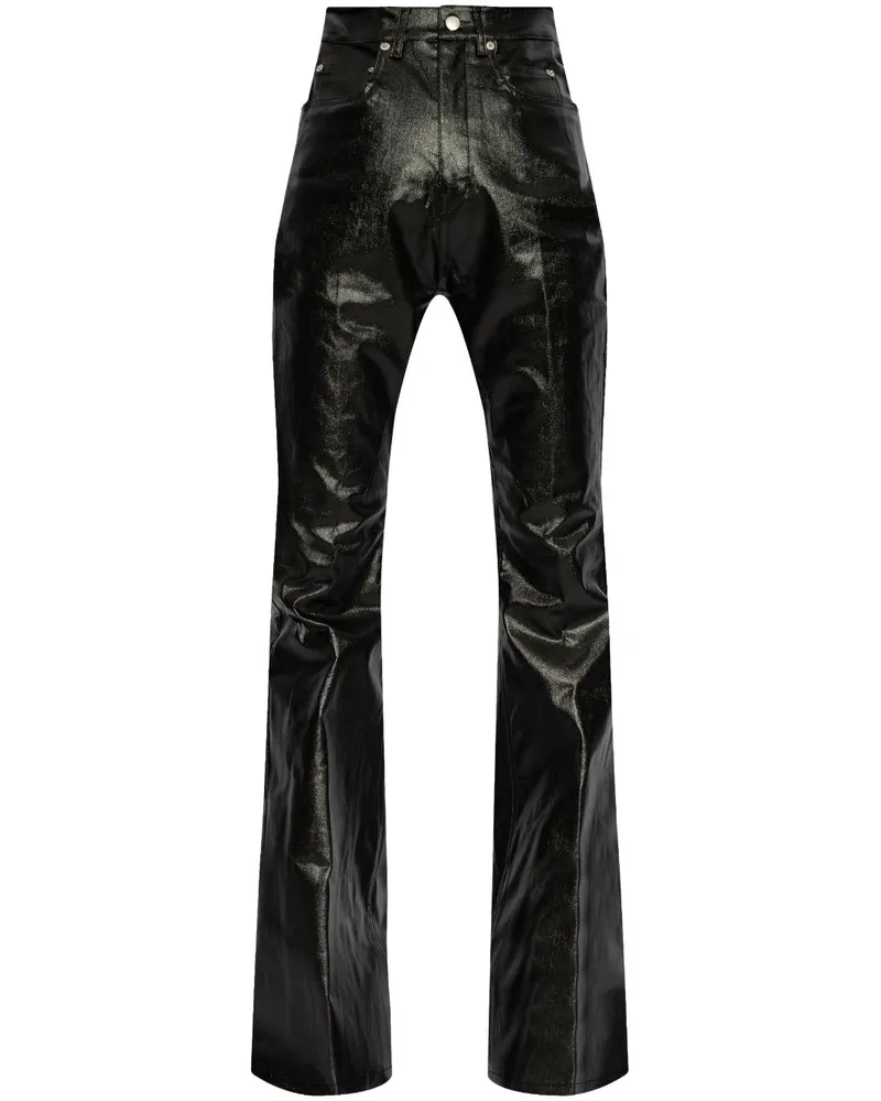 Rick Owens Bootcut-Jeans - Schwarz Schwarz