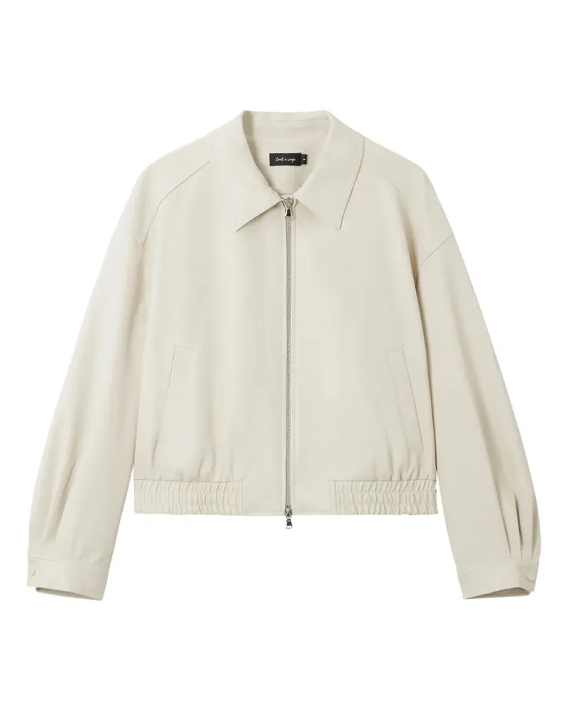 Tout a Coup Bomberjacke mit Reißverschluss - Nude Nude