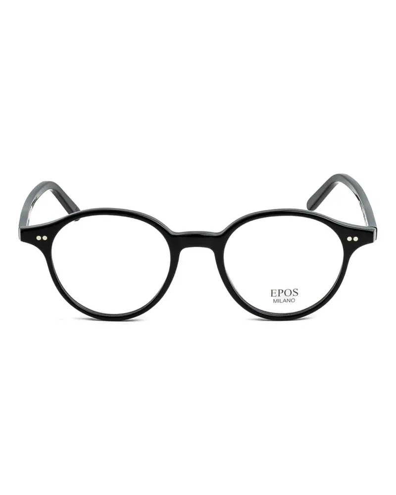 EPOS New Pan 2 round-frame glasses - Schwarz Schwarz